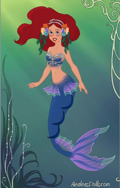 The Sea King's Daughter — There's a new mermaid maker at AzaleasDolls (I